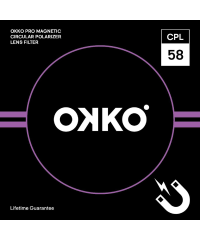 OKKO Magnetic Pro CPL Filter 58mm