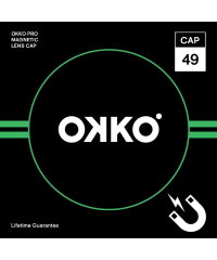 OKKO Magnetic Lens Caps 49mm