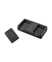 Olympus SBCX-1 OM-1 Battery - Dual Charger Set