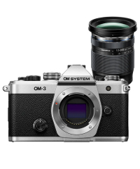 OM System OM-3 Camera w 12-200mm F3.5‑6.3 Lens