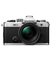 OM System OM-3 Mirrorless Camera w 12-45mm F4.0 Pro Lens