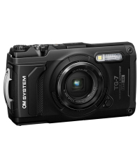 OM System TG-7 Tough Digital Camera - Black
