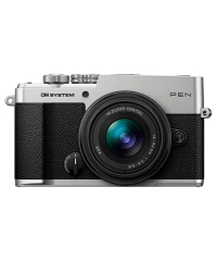 OM System PEN 20.4MP (14-42MM) Mirrorless Camera Kit - Silver