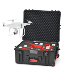 HPRC 2700W - Wheeled Hard Case for DJI Phantom 4/Pro/Pro+ (Black) 