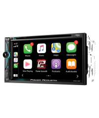 Power Acoustik CPAA-70D Double Din DVD Touchscreen Apple CarPlay