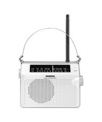 Sangean PR-D6 Compact AM/FM Radio - White