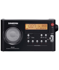 Sangean PR-D7 Compact AM/FM Radio - Black