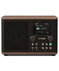 Pure Classic H4 DAB+/FM Radio - Coffee Black