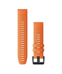 Garmin QuickFit 22 Watch Band - Ember Orange Silicone
