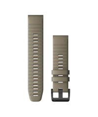 Garmin QuickFit 22 Watch Band - Dark Sandstone Silicone