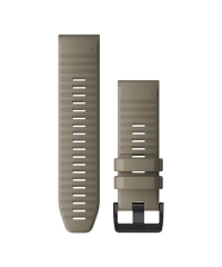 Garmin QuickFit 26 Watch Band - Dark Sandstone Silicone
