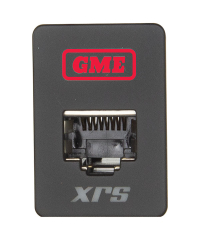 GME XRS RJ45 Pass-Through Adaptor For Toyota (RED LED's)