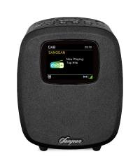Sangean DCR-83 DAB/FM/BT Digital Tuning Clock Radio - Black