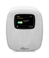 Sangean DCR-83 DAB/FM/BT Digital Tuning Clock Radio - White