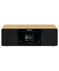Sangean WR-60 AM/FM-RDS CD Bluetooth Wooden Cabinet Radio – Natural Maple