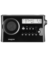 Sangean PR-D4 FM/AM Portable Radio Black