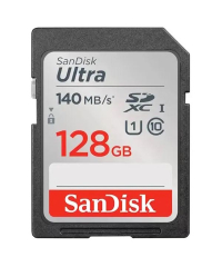 Sandisk ULTRA SD Class 10 Card - 140 MBPS 128GB