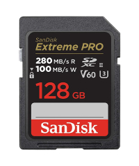SanDisk Extreme PRO 128GB SDXC V60