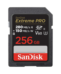 SanDisk Extreme PRO 256GB SDXC V60