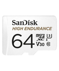 Sandisk High Endurance 64GB V30 Micro SD Card