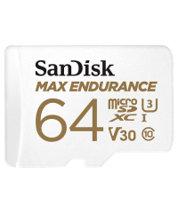 Sandisk Max Endurance 64GB V30 Micro SD Card w Adaptor