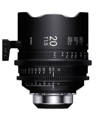 Sigma 20mm T1.5 FF High Speed Cine Prime Lens - PL Mount / i-Technology