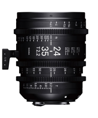 Sigma 24-35mm T2.2 FF Zoom Cine Lens - Canon EF