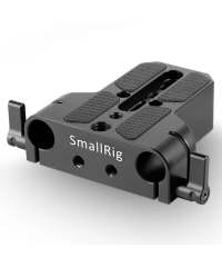 SmallRig 1674 Baseplate with Dual 15mm Rod Clamp