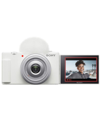 Sony ZV-1F Vlog Camera - White