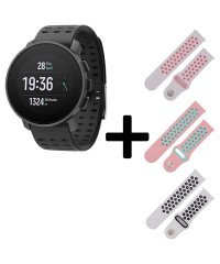 Suunto 9 Pealk Pro GPS Watch (Black) + R&N Strap Edition