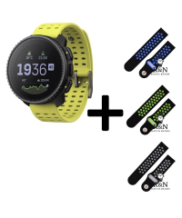 Suunto Vertical GPS Watch (LIME) + R&N Strap Edition