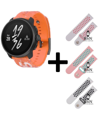 Suunto Race S GPS Watch (Orange) + R&N Strap Edition