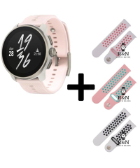 Suunto Race S GPS Watch (Pink) + R&N Strap Edition