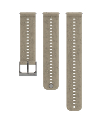 Suunto 22mm Athletic 6 Silicone Strap - Gravel Gray (S+M)