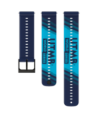Suunto 22mm Athletic 6 Silicone Strap - UTMB World Series (S+M)