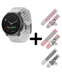 Suunto Race S GPS Watch (TIT CANARY) + R&N Strap Edition