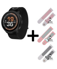 Suunto RUN GPS Watch (Black) + R&N Strap Edition