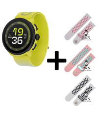 Suunto RUN GPS Watch (Lime) + R&N Strap Edition