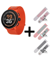 Suunto RUN GPS Watch (Coral) + R&N Strap Edition