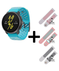 Suunto Race S GPS Watch (Blue) + R&N Strap Edition