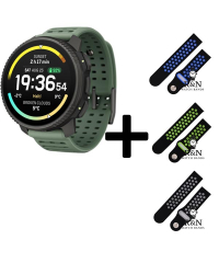 Suunto Vertical 2 GPS Watch (Titanium Sage) + R&N Strap Edition