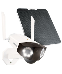 Uniden App Cam Pano 3K Dual Lens Camera + Solar Panel Kit