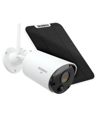 Uniden App Cam Solo Bullet 2K Camera + Solar Panel Kit