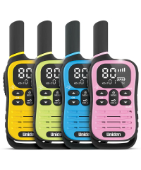 Uniden UH45-4 Max UHF CB HH Radio Twin Pack - Quad Pack