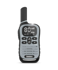 Uniden UH45 Max UHF CB HH Radio w Kid Zone Plus - Grey