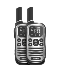 Uniden UH610-2 Max 1 Watt UHF Handheld Adventure 2-Way Radio - Twin Pack