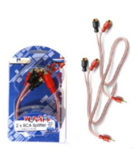 Aerpro WK2221 RCA Splitter 2pcs - 1 Male to 2 Female