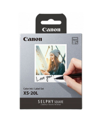Canon XS-20L Printer Paper for Selphy Square - 20 Sheets
