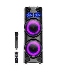 JVC XS-N7222PB Dual 12" Bluetooth Party Speaker