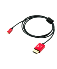ZILR High-Speed 8Kp60 Micro HDMI to Full HDMI Cable with Ethernet 45cm